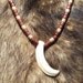 Wild Boar Tooth necklace