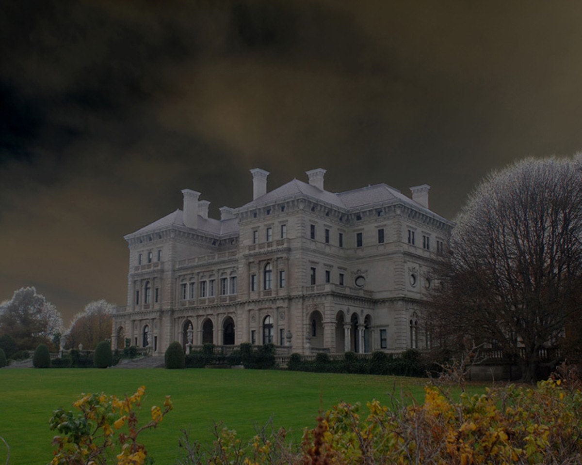 Breakers Mansion Newport Rhode Island Color Photo Backdrop for the Movie Great Gatsby