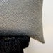 GREY PEBBLE BEACH Cotton Silk Rayon Cushion Cover 50 x 30 cm, 20 x 12 inch
