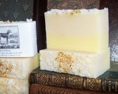 Goats Milk Soap Orange and Lemon Citrus Smoothie Handmade Valentines GIft Big 5-6 oz. Bar