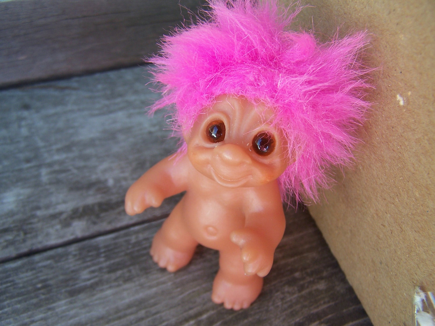 Troll Doll 1985 DAM 3 inch Troll Doll, Cutest Troll you have ever seen