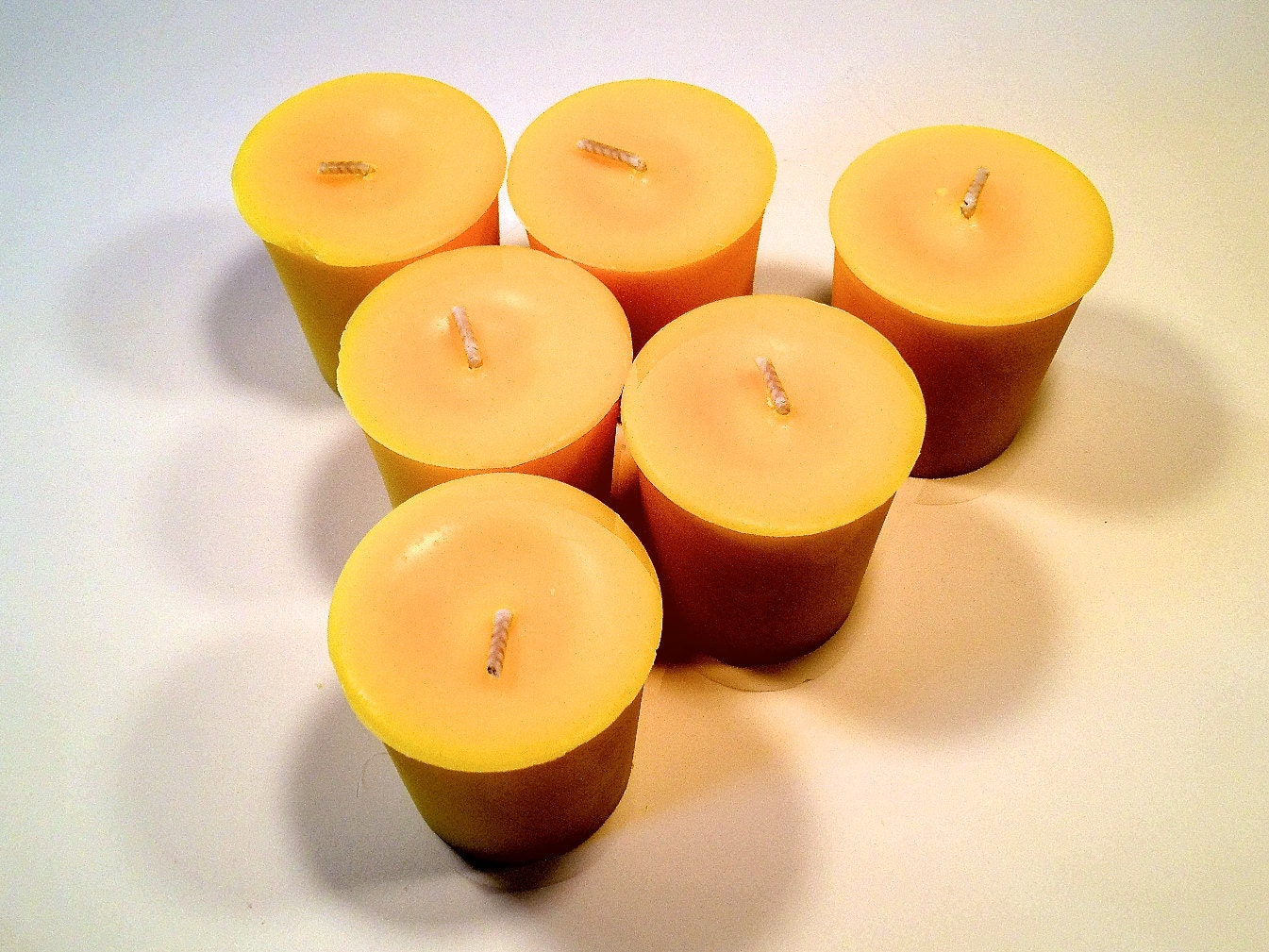 6 Pack Pineapple Soy Votives