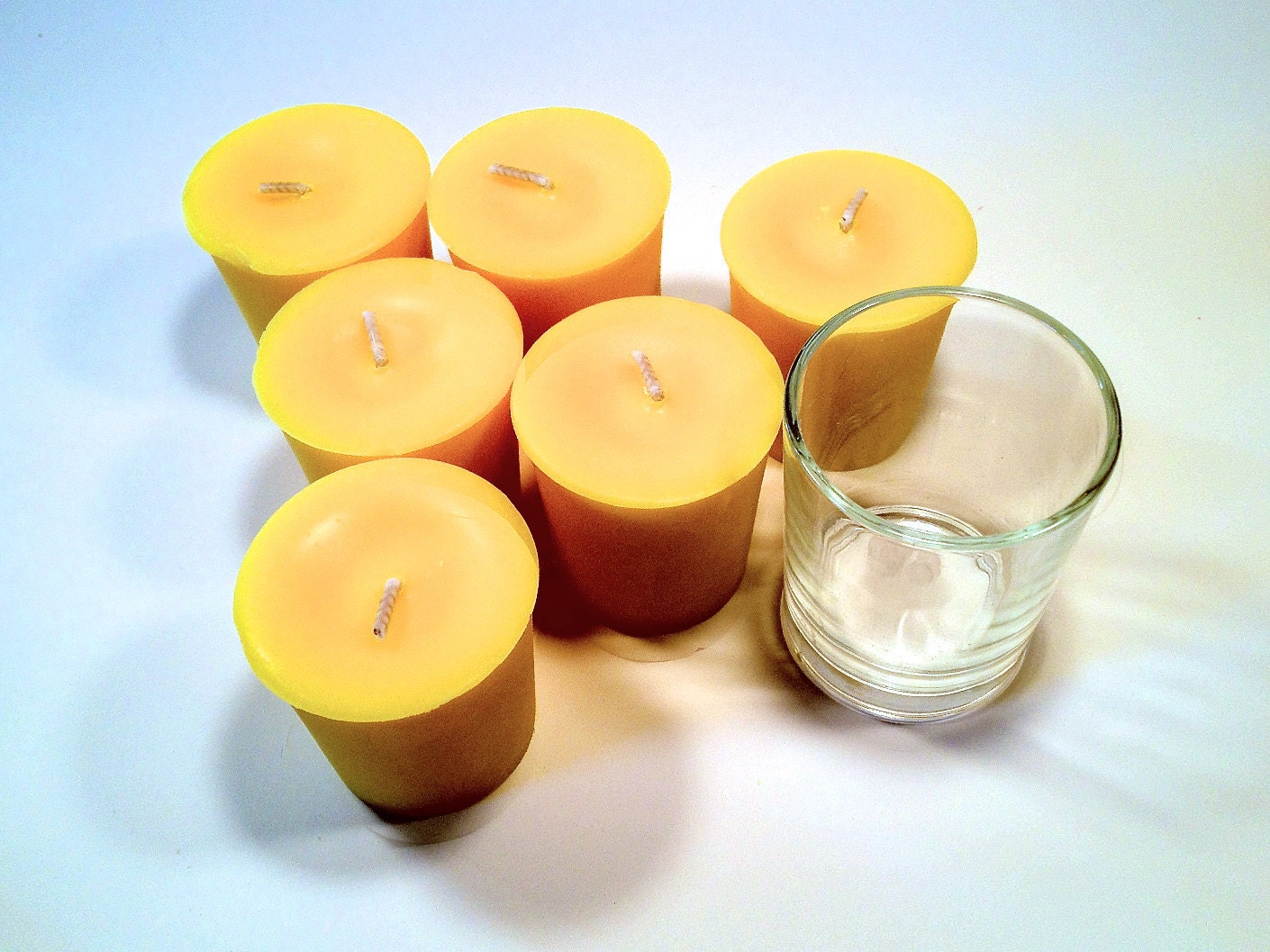 6 Pack Pineapple Soy Votives