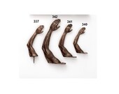 Arm Hook in Bronze  (large)- Individual wall hook