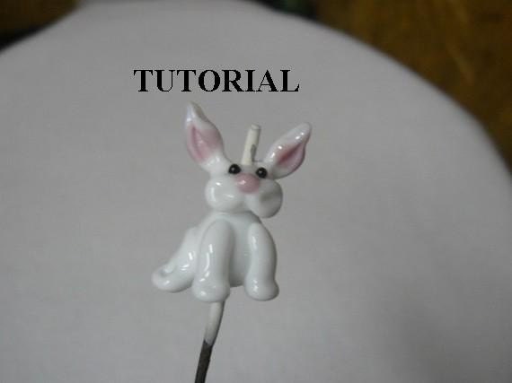 tutorial Rabbit lampwork bead