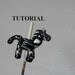 tutorial lampwork zerba bead with lampwork pony bead variation