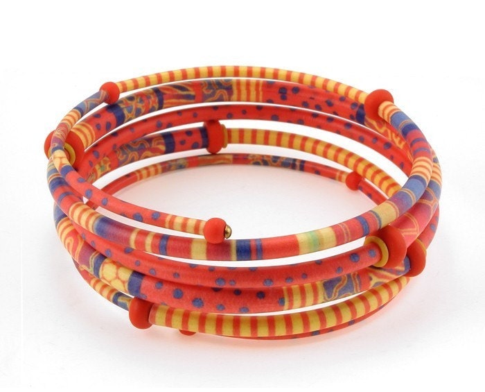 Red Wrap Bracelet
