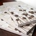 Large Modern Art - Original Textured Flower Painting - 50X20 Triptych Canvas - Brown Neutral Art - IN STOCK
