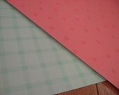 Seafoam and Coral 12x12 Scrapbook Paper Pack