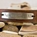 Love in Binary Code Leather Bracelet