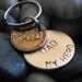 Lucky us , Hero copper Key chain with one lucky penny