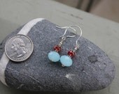 Blue and Red Crystal Lanterns