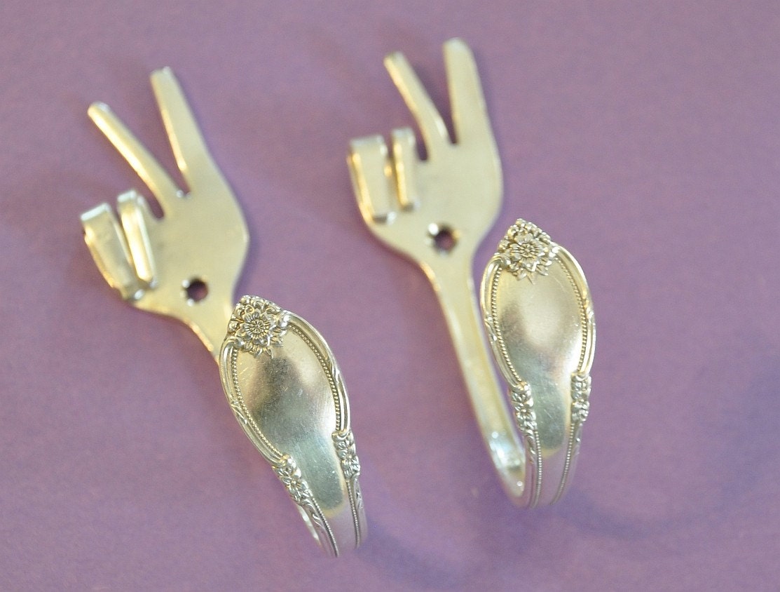 Two PEACE Sign Fork Hooks