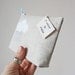 unique linen pouch - j'adore la pluie