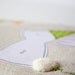 unique linen pouch - dear miss Bunny