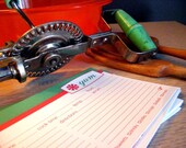 Retro Kitchen - Yum Recipe Cards