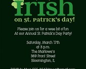 Everybody's Irish on St Patricks Day Invitations Il_170x135