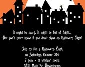 Haunted Houses Halloween Party Invitations Il_170x135