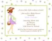 Easter Mommy to Be Baby Shower Invitations Il_170x135