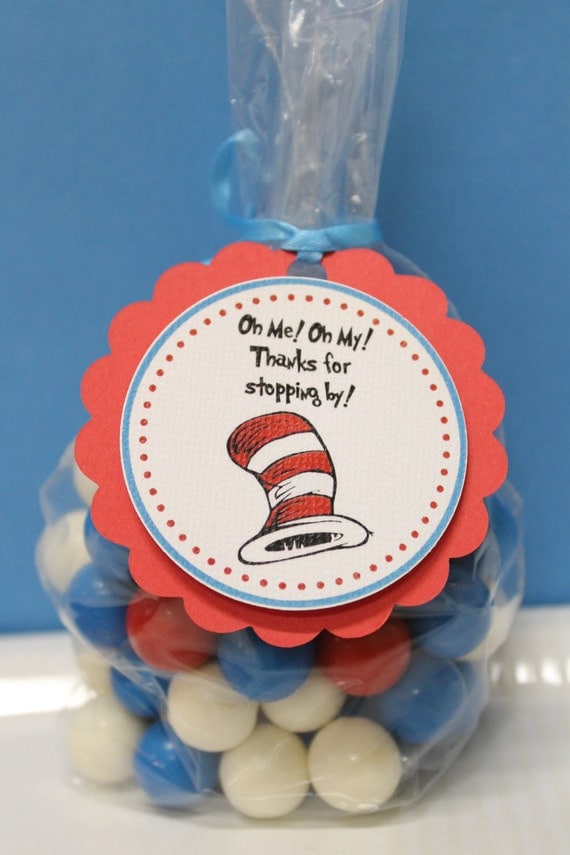 Dr Seuss Baby Shower Birthday Party Favor Tags Il_570xn