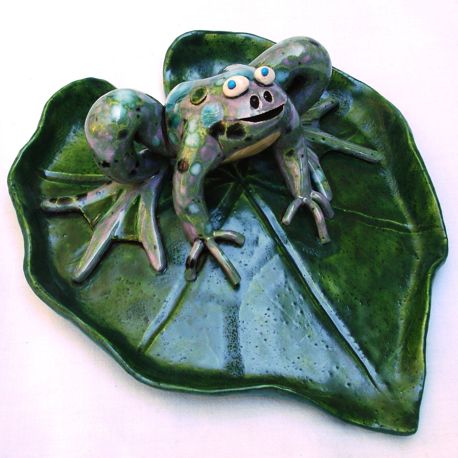 Frog on Lilly Pad original