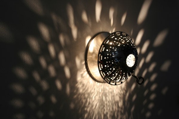 Wall Lamp: Steamlight Sconce - Brushed finish