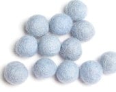 1CM Felt Balls/24-Piece - Periwinkle