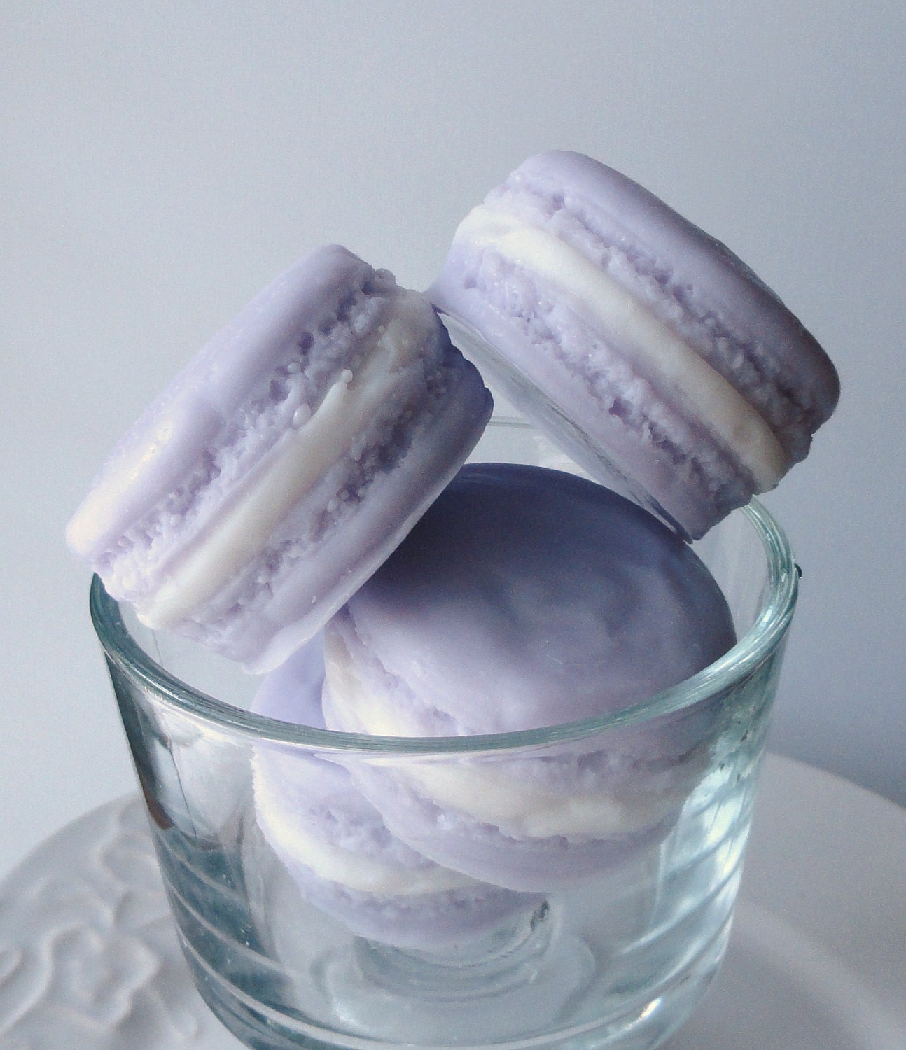 French Macaron Soap - Goat's Milk Soap - Blackberry Jam Scented - Perfect for Mothers day or Easter