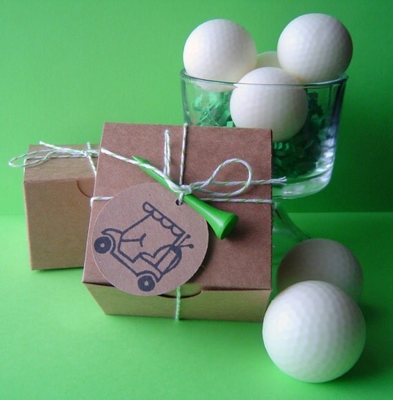 Golf Ball Soap Set-Goat's milk Soap-Peppermint Scent