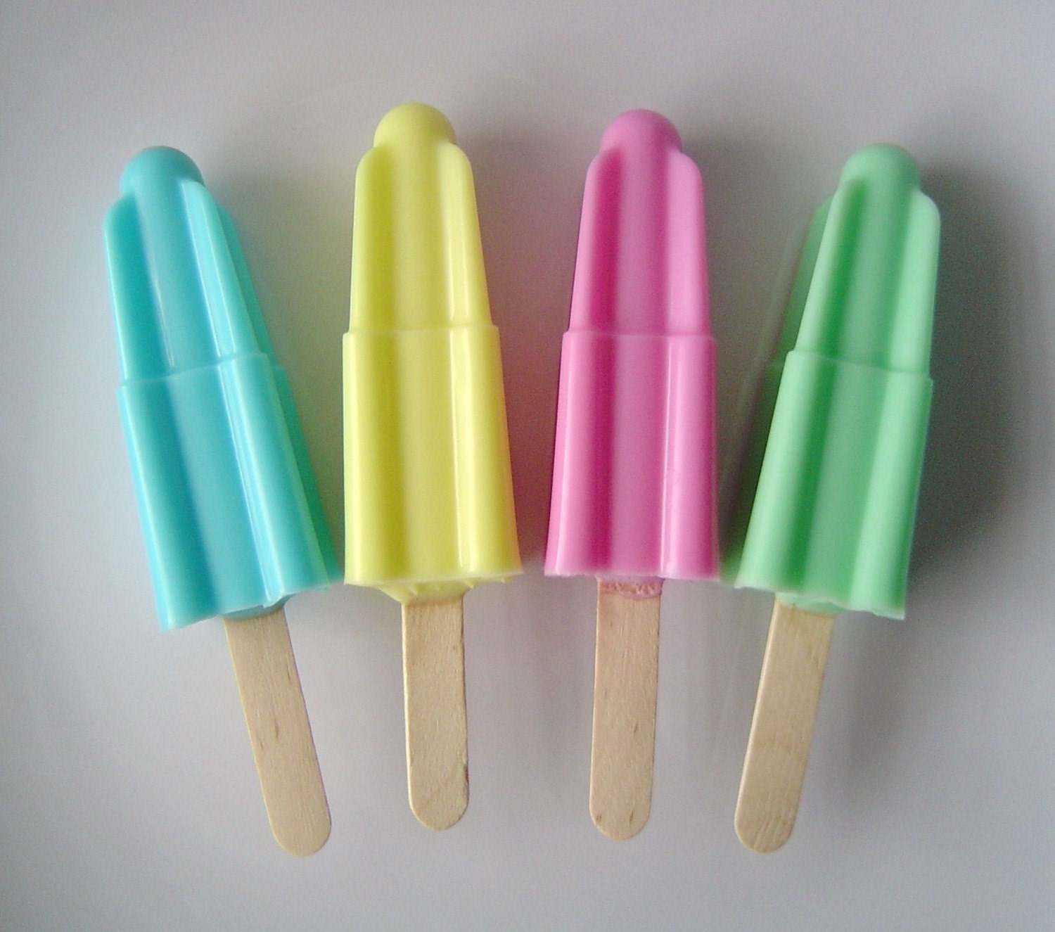 Soap - Mini Popsicle Soap Gift Set - Cherry, Blueberry, Pinapple and Watermelon - Goat's Milk Soap - As seen on HGTV.com