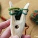 Hand-made wooden lucet -knitting fork-