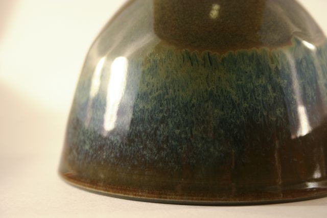 Green and blues bowl