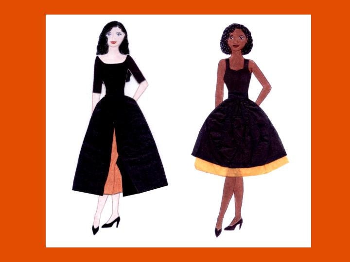 Gabrielle and Aasa Autumn Paper Dolls