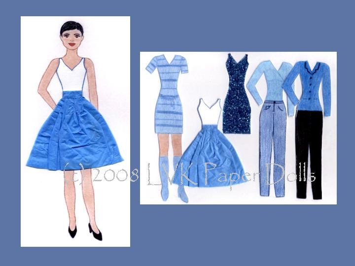 Barbara Paper Doll