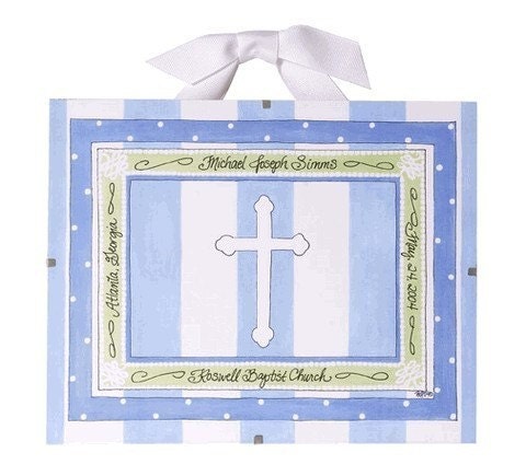 Baptism Gift  or  Christening Gift  for Boys- Personalized