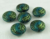 Jewel Tone Lentil Beads  LJB225