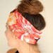 Turban Headband in Tropical Large Scale Floral  Print