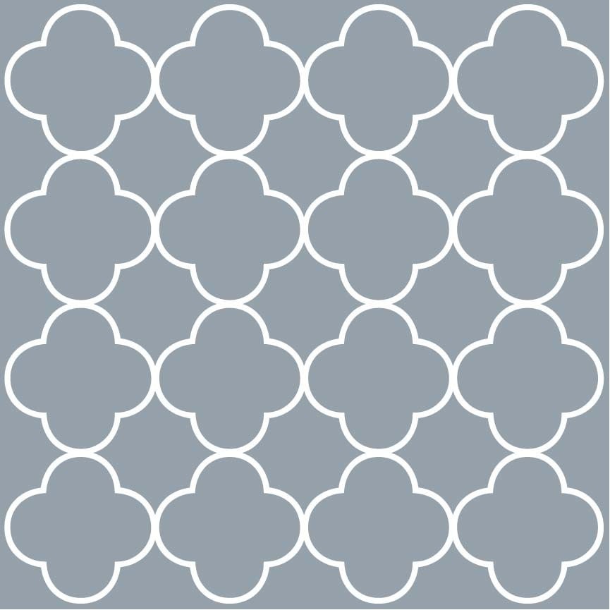 Quatrefoil Vinyl Decal