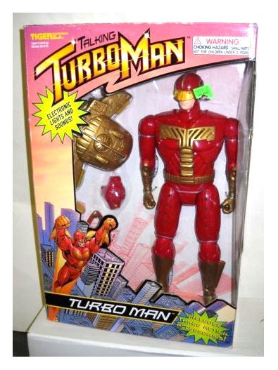 talking turbo man doll