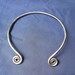 Iron Celtic Torc Tribal Spiral Prince Chieftain