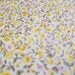 Japanese Floral Fabric - Tiny Floral in Yellow - Fat Quarter