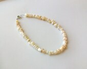 Natural Mother of Pearl Shell Anklet - Ankle Bracelet
