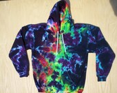 Tie Dye Galaxy Hoodie Size XL
