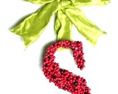 Christmas Holly Berry Door Wedding Wreath 8 Inch