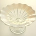 Exquisite Northwood Dugan Compote, Open Opal EAPG: Art Nouveau Beaded Panels