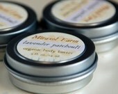 Lavender Patchouli - sample of organic body butter (1/2 ounce)