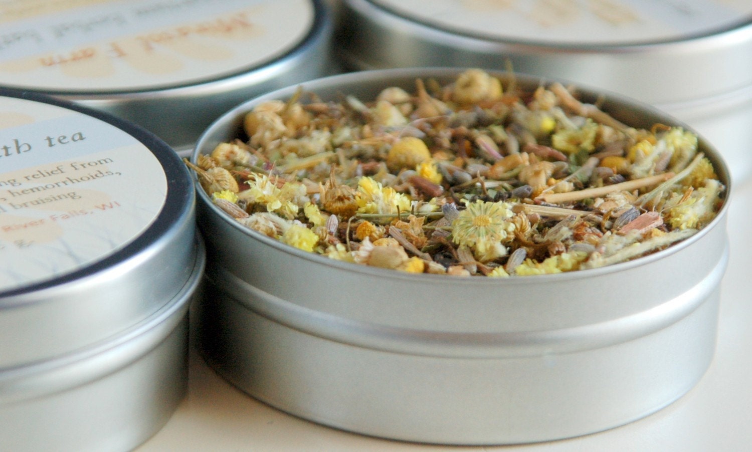 Organic Postpartum Herbal Bath Tea - 3 Baths