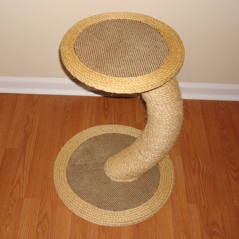 cat scratch post tree