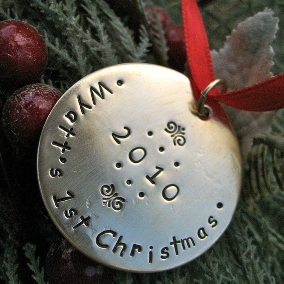 Baby's First Christmas - Custom Ornament