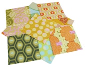 36 Amy Butler Fabric 5 INCH Quilt Squares Midwest Modern Collection Pre-Cut Fabric Squares ABQS68